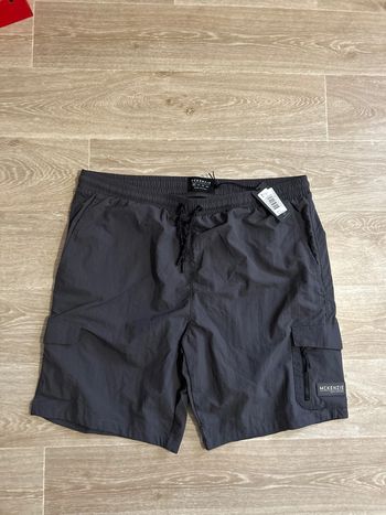 Short, cargo Mckenzie gris anthracite grande taille 3XL