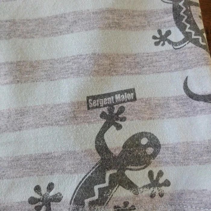 Tee-shirt sergent major salamandre - photo numéro 3