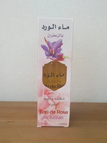 Eau de rose au safran | 100ml