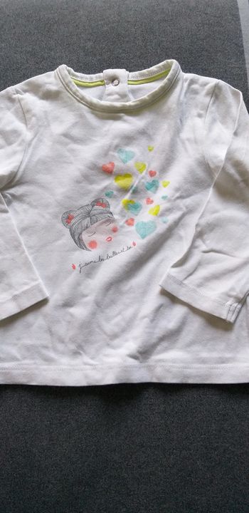 Tee-shirt Orchestra blanc à motif