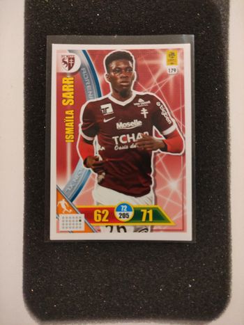 Carte panini Adrenalyn 2017-18 ismaila Sarr FC metz