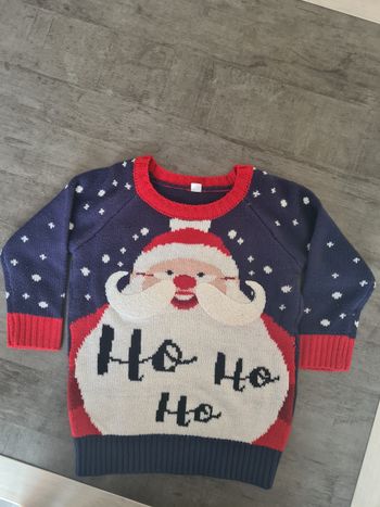 Pull de Noël taille 4-6 ans