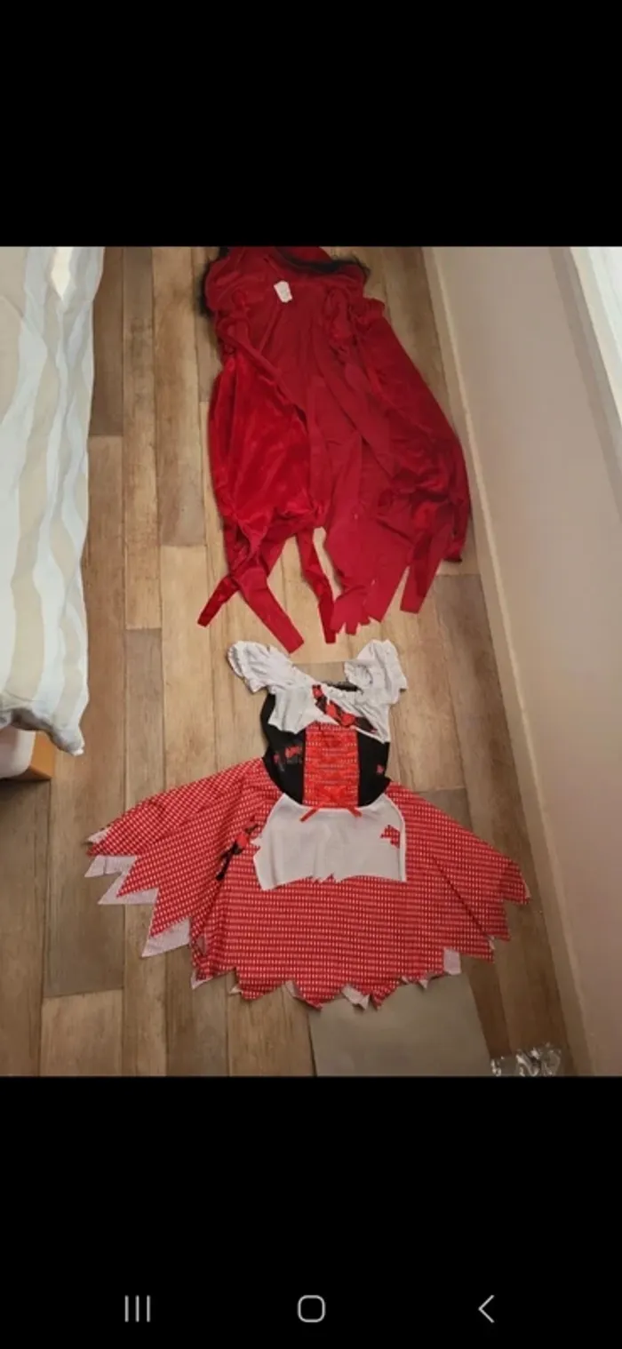 Déguisement halloween petit chaperon rouge 5ans - photo numéro 4