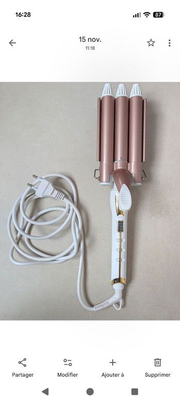 Fer à boucler - 3 têtes ✨