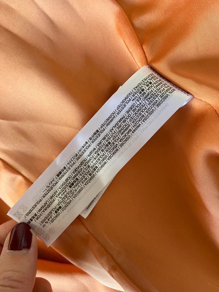 Magnifique blazer orange Mango / Taille S - photo numéro 10