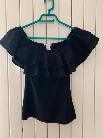 Haut noir H&M S