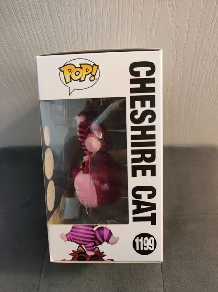 Figurine Funko Pop Cheshire Cat 1199 Chase Edition Flocked - Alice in Wonderland - Disney - photo numéro 2