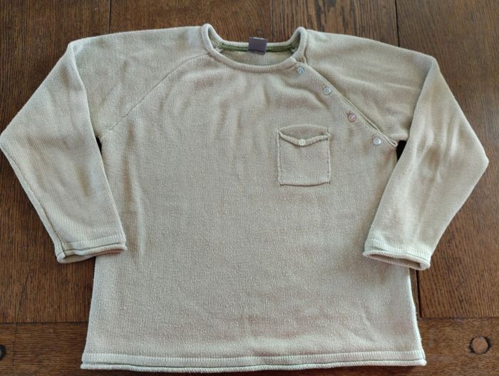 Pull vert clair - photo numéro 2