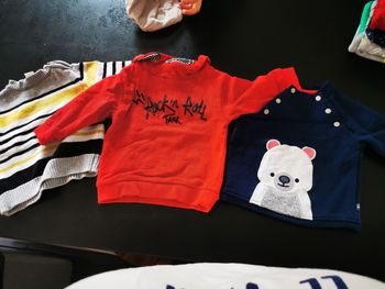 Pulls bébé garçon 6 mois