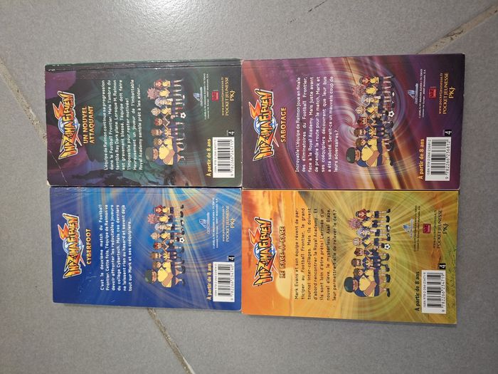 Lot de 4 livres inazuma eleven - photo numéro 2