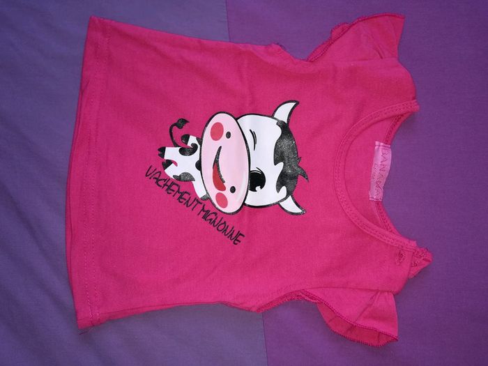 Lot 2 t-shirt manches courtes - photo numéro 2