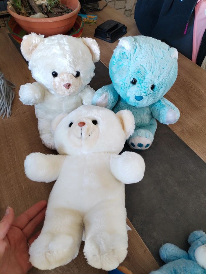Lot ours en peluche (c) - photo numéro 6