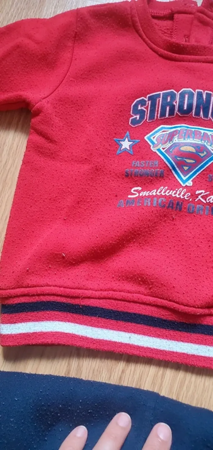 Ensemble jogging superman - photo numéro 3