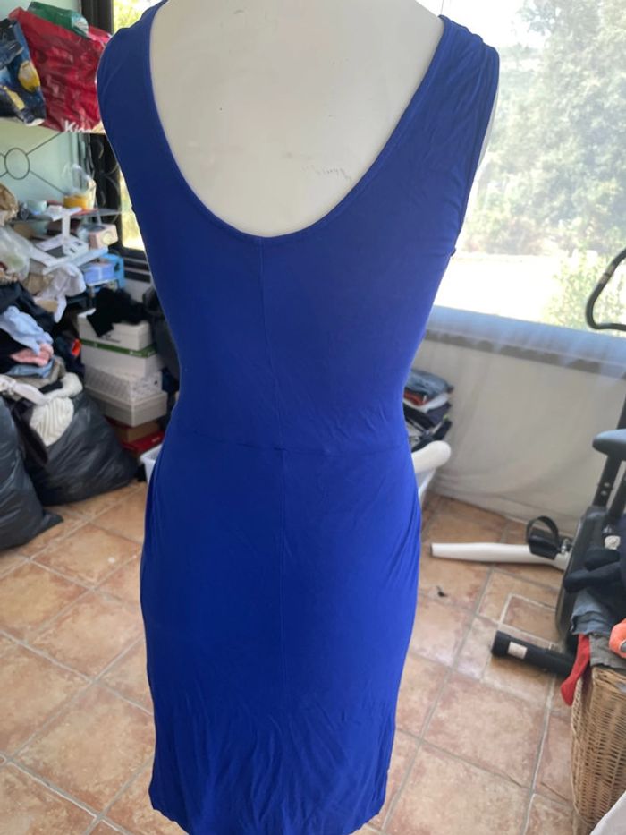 Robe bleue de la marque mango - photo numéro 6