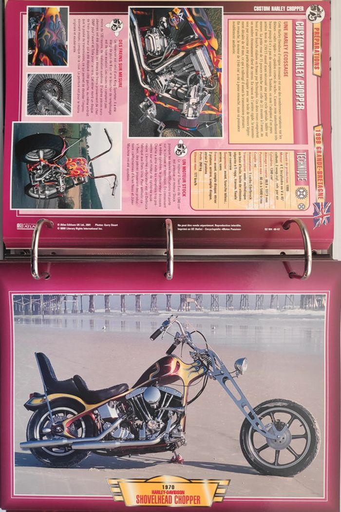 Classeur Motos Passion - Préparations & Customs (175 fiches) - photo numéro 7