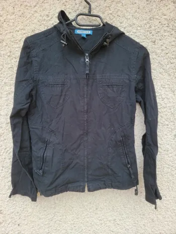 Veste blazer Jennyfer vintage Y2K cargo baggy gothique