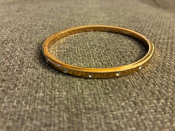 Bracelet Fossil couleur or ✨ Élégant & intemporel