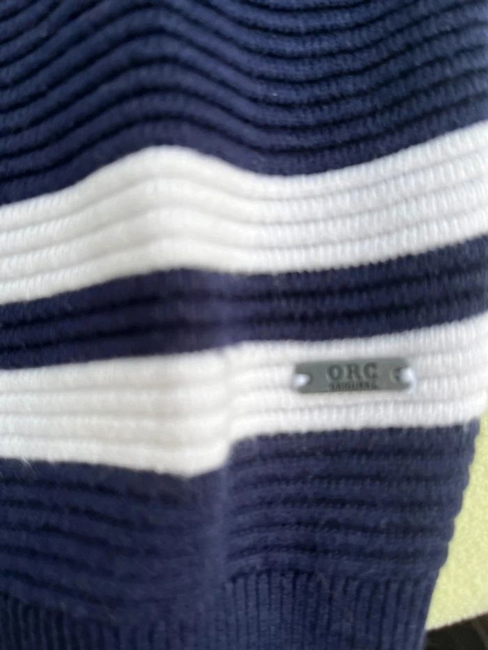 Pull bleu marine orchestra taille 8 ans - photo numéro 3