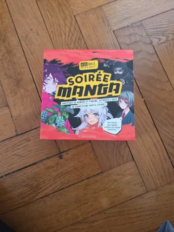 🎴 Soirée Manga – coffret quiz Larousse – neuf