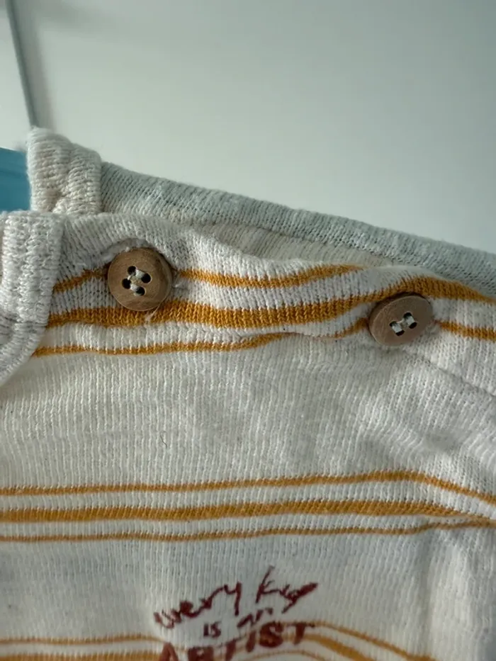 T-shirt manches longues Zara 2/4 ans 98 cm - photo numéro 4