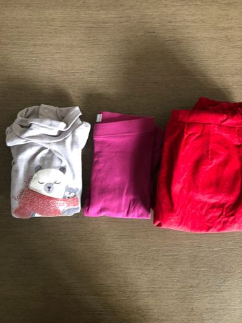 Lot vêtements bébé fille