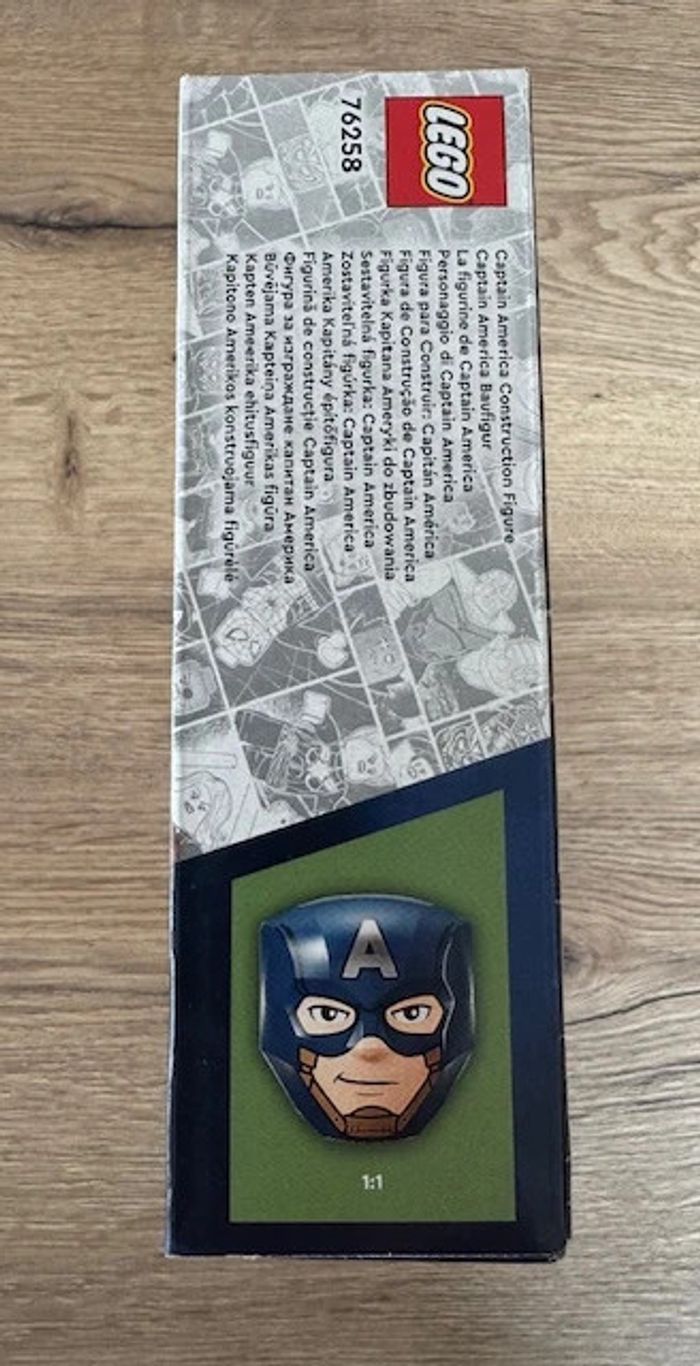 LEGO 76258 : La figurine de Captain America - photo numéro 4
