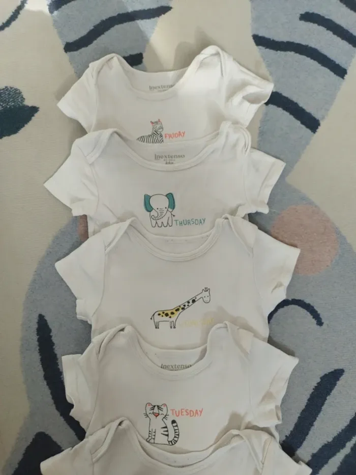 Bodies bébé manches courtes - photo numéro 6