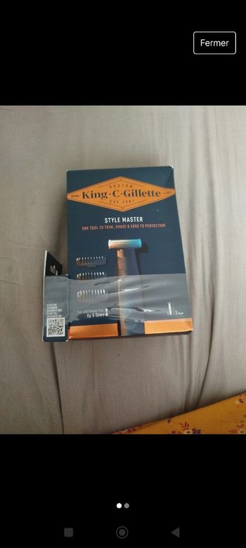 Tondeuse King C Gillette