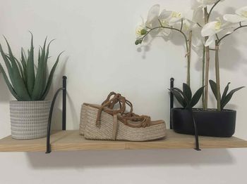 Sandales compensées 