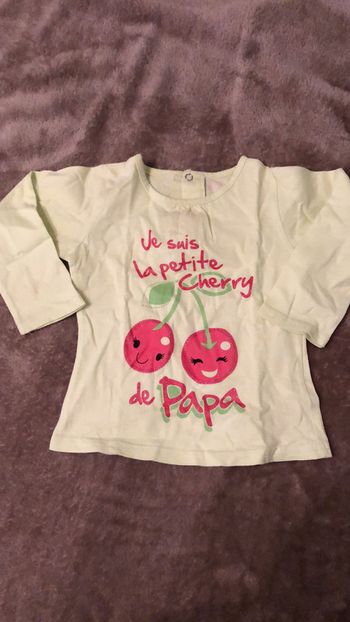 Tee-shirt bébé fille