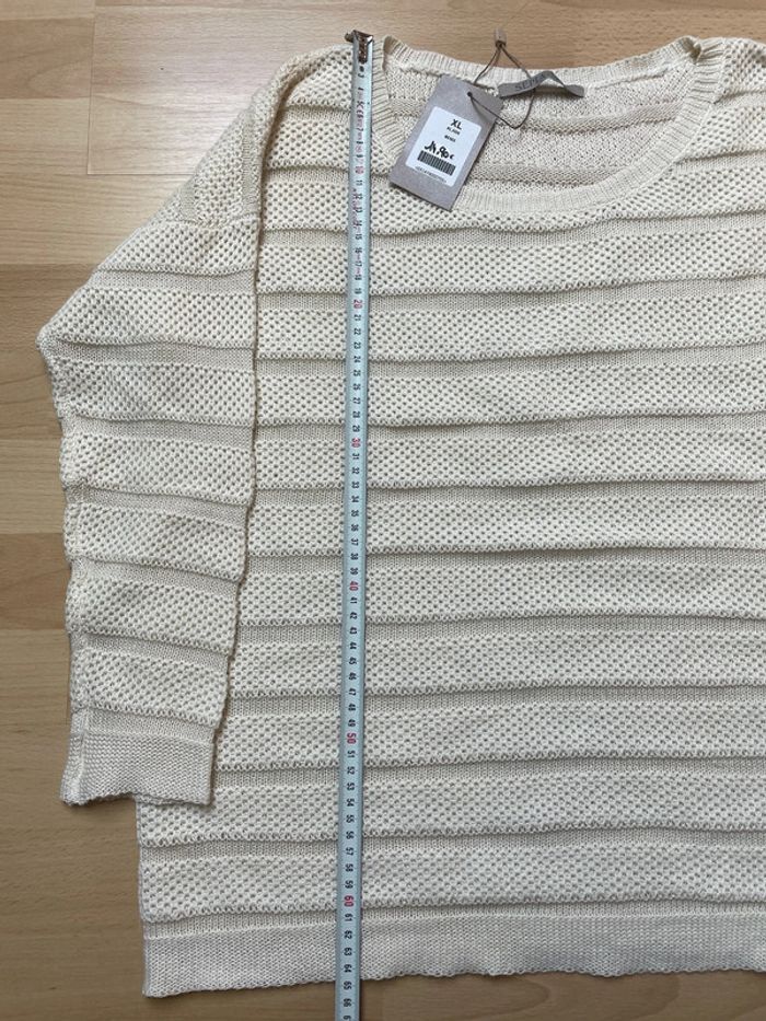 Pull léger XL beige - photo numéro 3