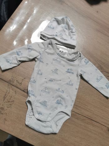 Body + Bonnet 1-2 mois
