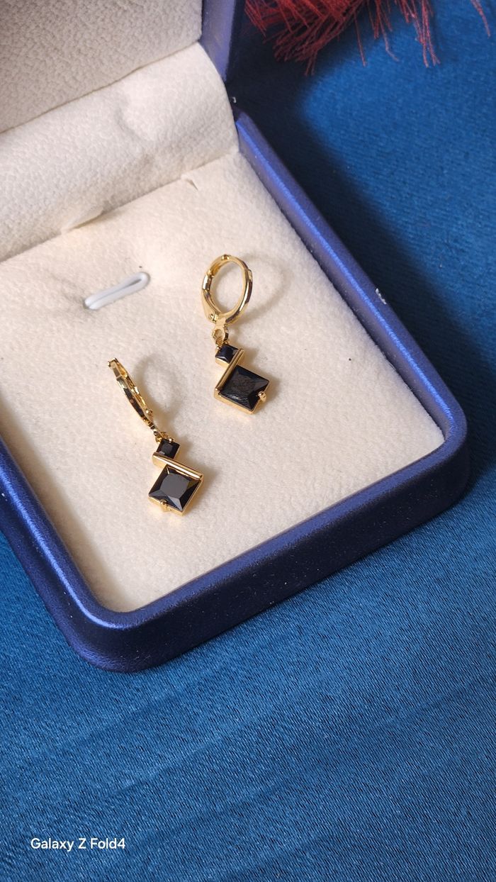 🌹💎boucles d'oreilles pendantes d'exception stock limité - photo numéro 2