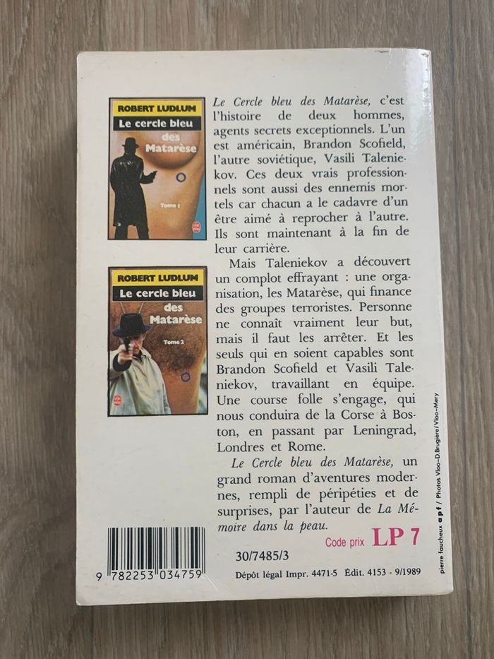 Livre: Le cercle bleu des Matarèse Tome 2 - photo numéro 2