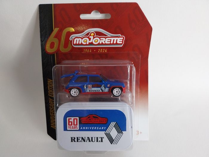 Majorette Renault 5 Turbo 60ême Anniversaire