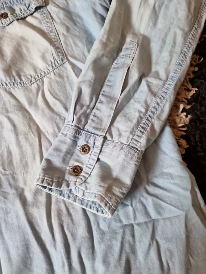 chemise en jean homme - photo numéro 4