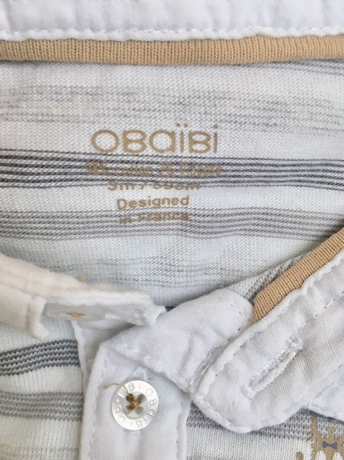Polo Obaïbi bébé 3 mois - photo numéro 2