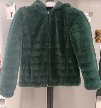 Manteau fourrure reversible