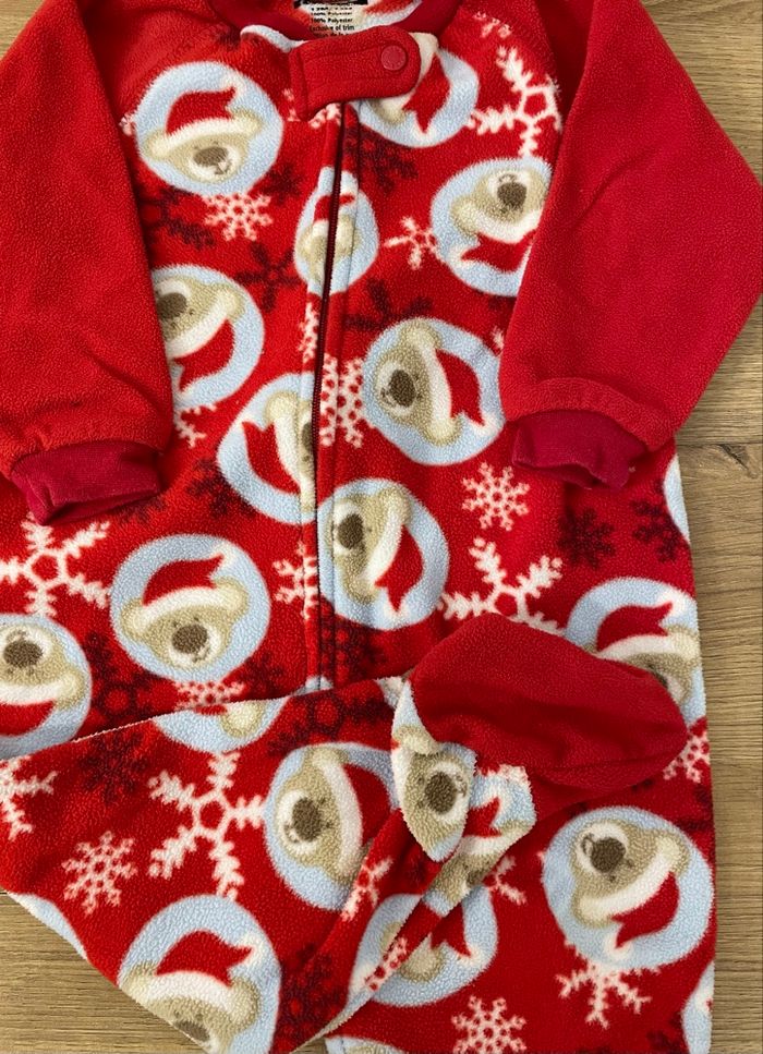 Pyjama à Motifs George fille garçon taille 12 mois pour les fêtes - photo numéro 6