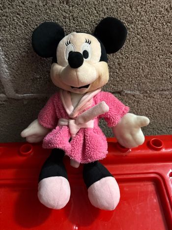 Peluche Minnie robe de chambre