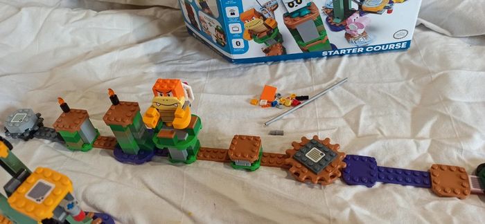 Lego 71387 super Mario starter course avec boîte et guide de démarrage - photo numéro 3