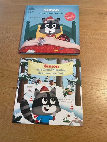 Lot de 2 livres Simon 