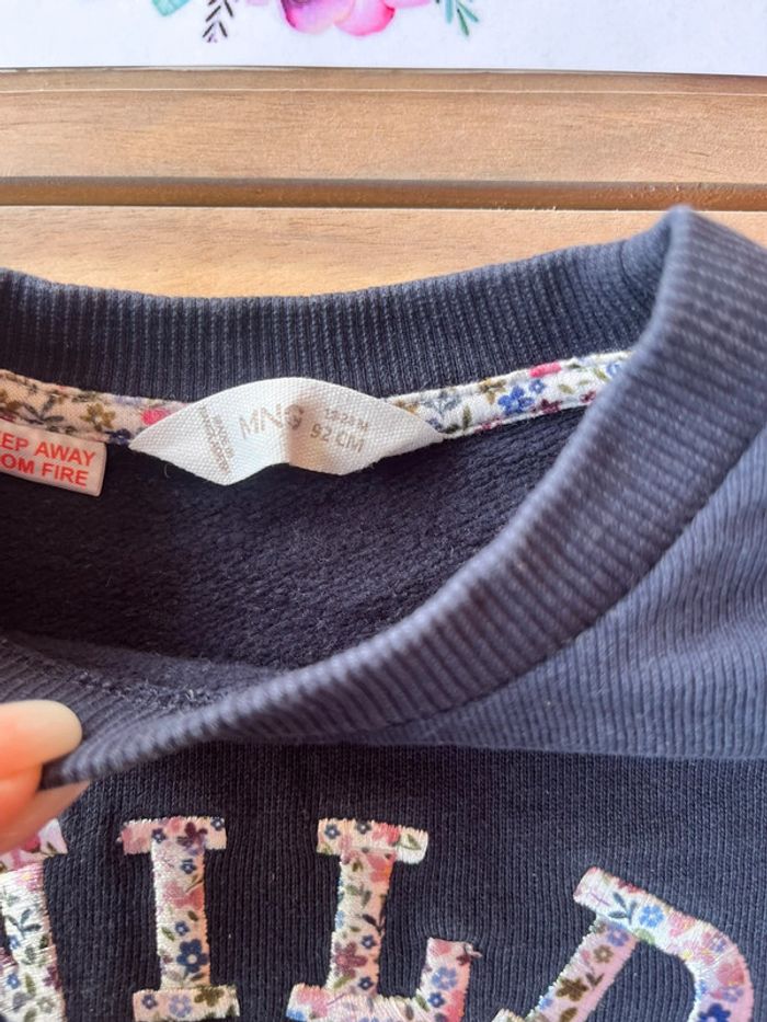 Sweat mango marine 2 ans - photo numéro 3