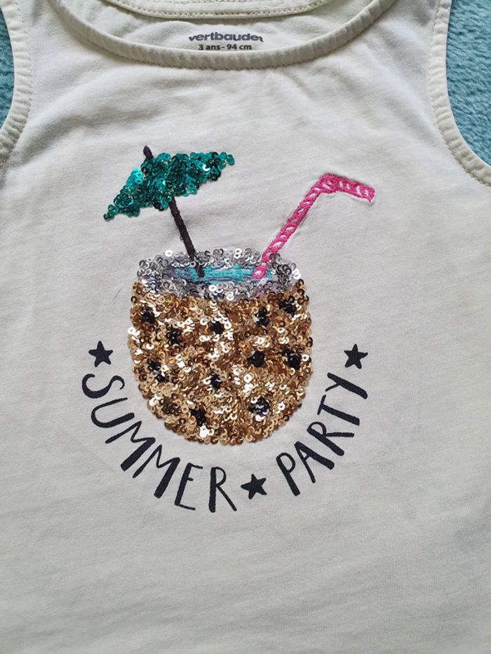 Tres beau débardeur 3 ans - photo numéro 2