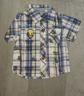 Chemise 6 mois garçon comme neuve