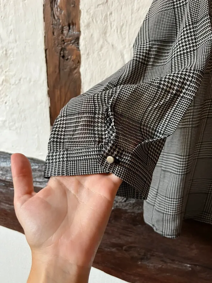 Blouse à carreaux élégante - Best Mountain (Taille XL) - photo numéro 4