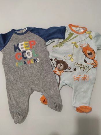 Lot de deux pyjamas