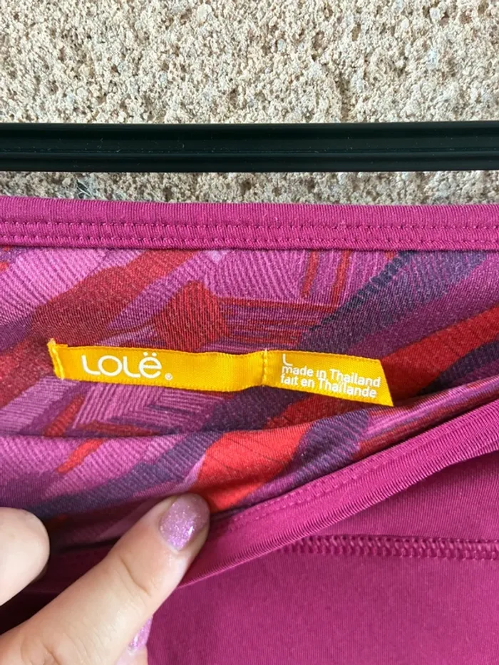 Legging de sport lolë rose - photo numéro 4