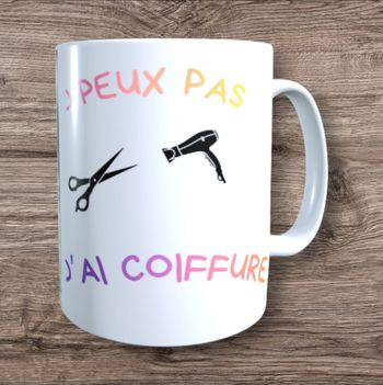 Mug j'peux pas j'ai couture