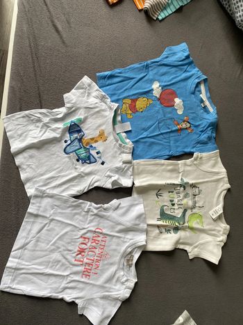 Lot de 4 t-shirt bébé